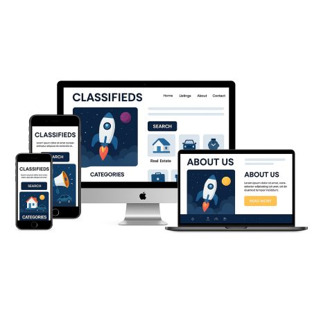 خدمات طراحی سایت آگهی و نیازمندی ها