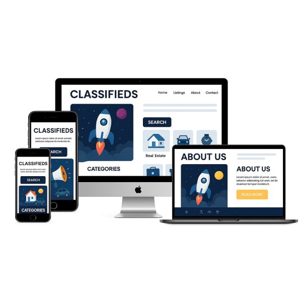 خدمات طراحی سایت آگهی و نیازمندی ها