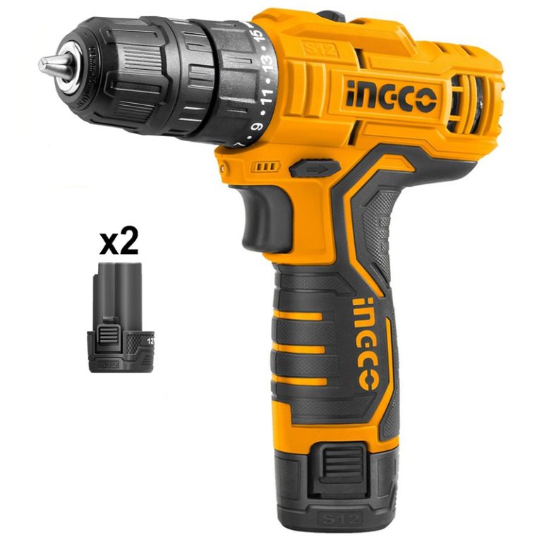 خرید دريل پيچ گوشتی شارژی 12 ولت اینکو مدل CDLI12325