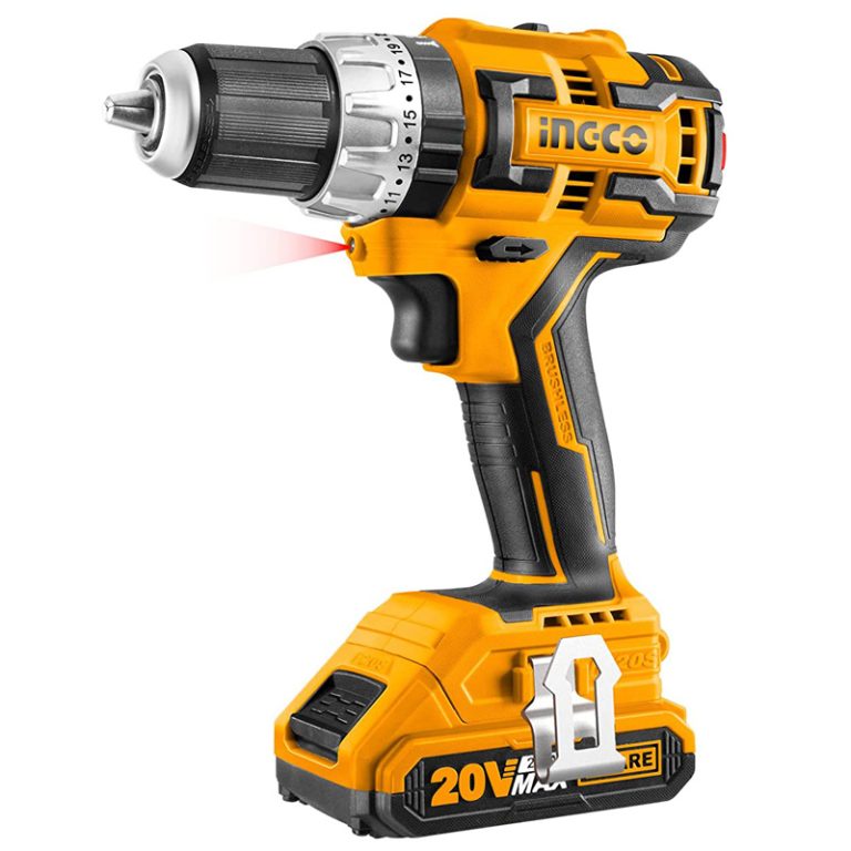 خرید دريل پيچ گوشتی شارژی چکشی 20 ولت مدل cidli2003