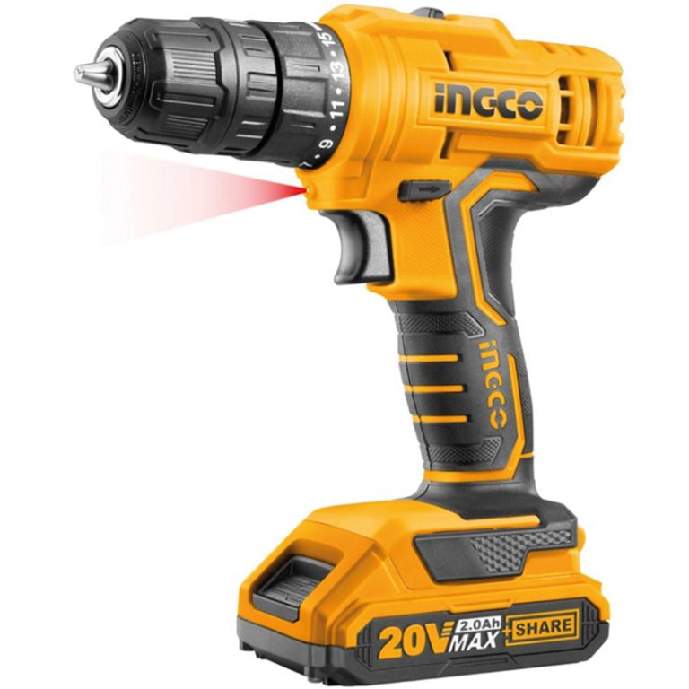 خرید دریل پیچ گوشتی شارژی 20 ولت اینکو مدل CDLI20012
