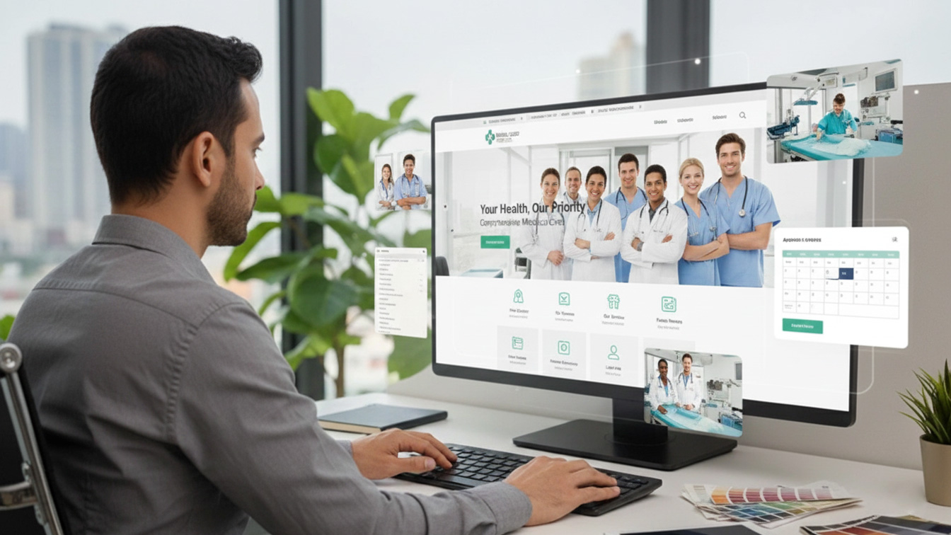 طراحی سایت پزشکی