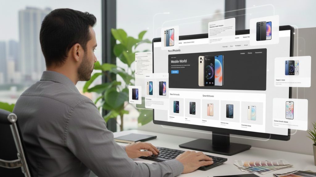 طراحی سایت موبایل