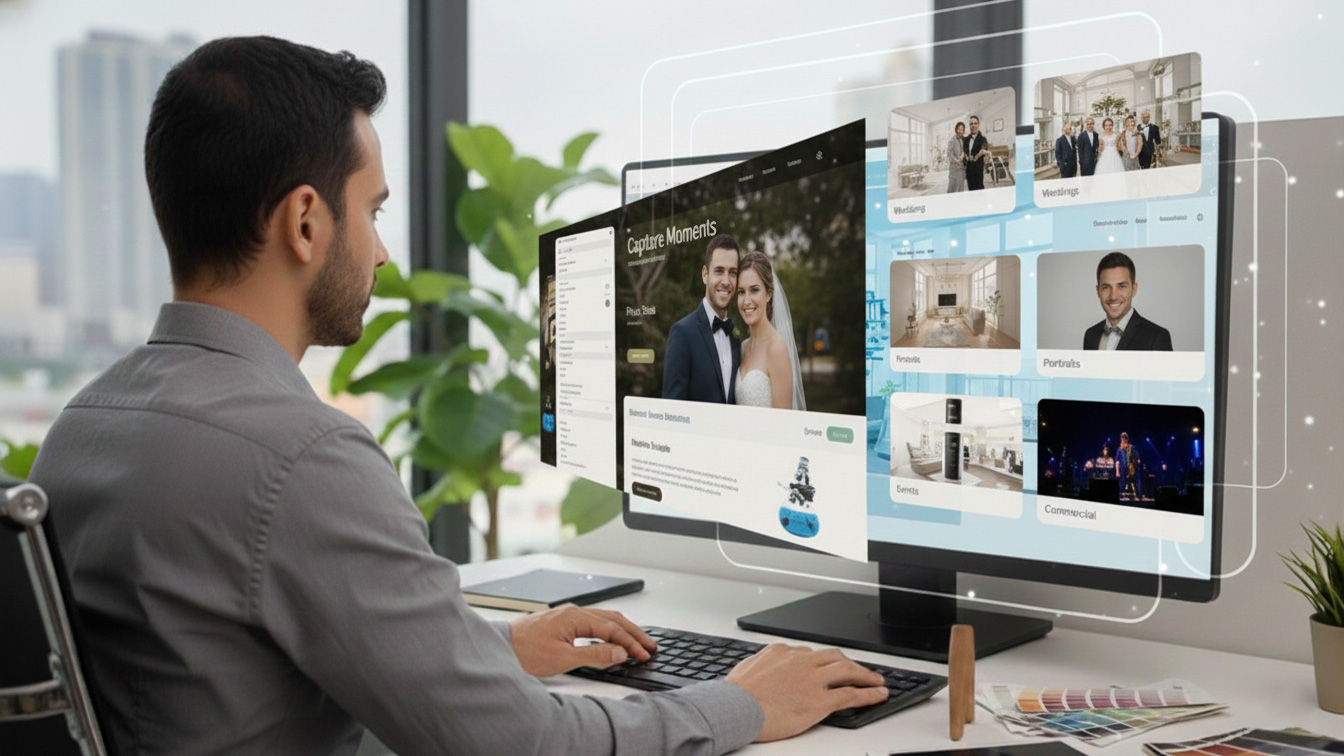 طراحی سایت آتلیه عکاسی