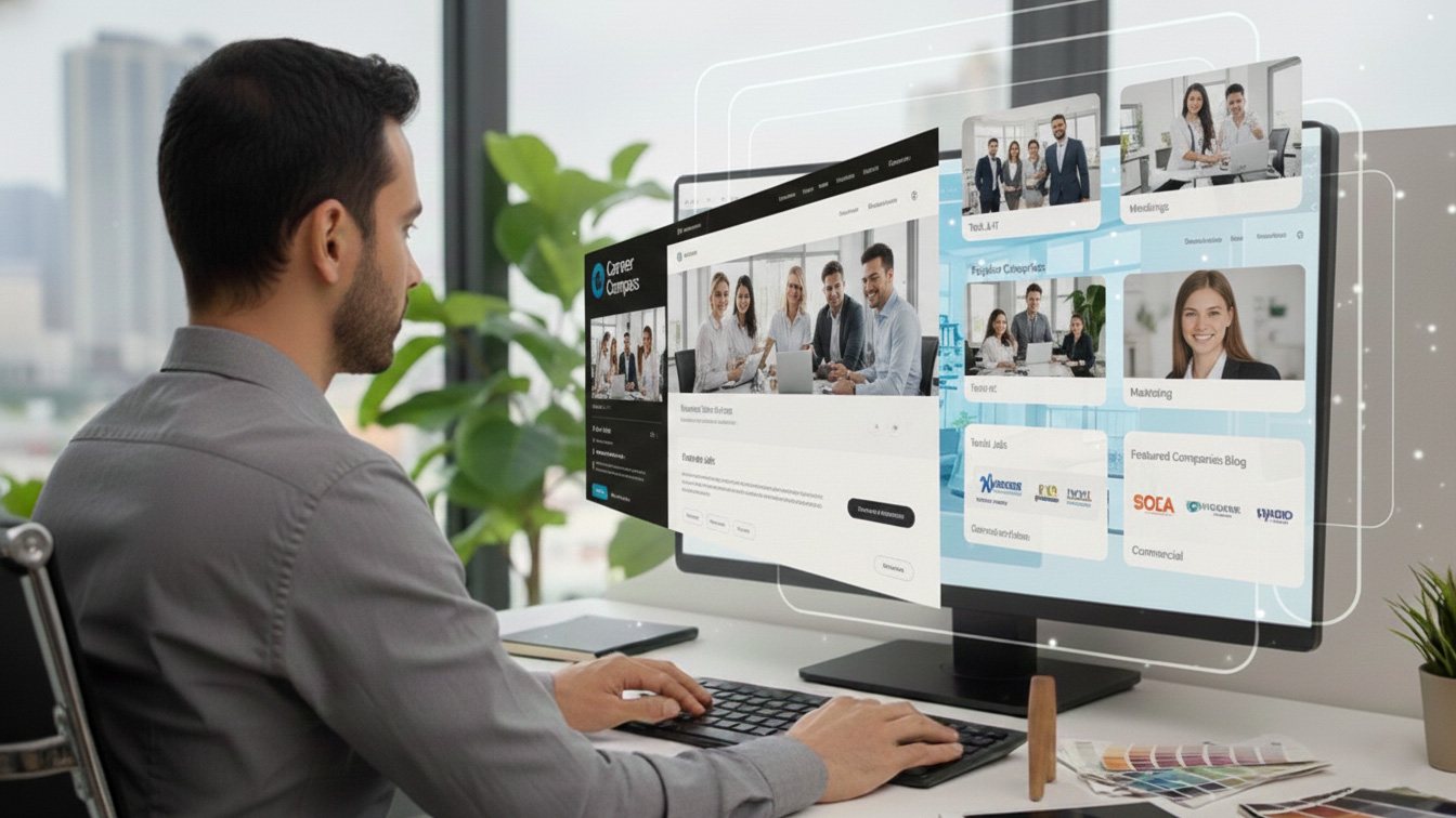 طراحی سایت استخدام