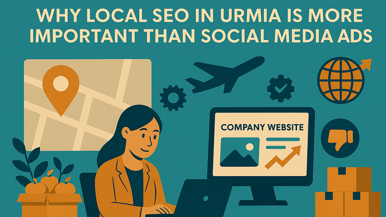 سئو محلی در ارومیه مهمتر از تبلیغات اینستاگرامی