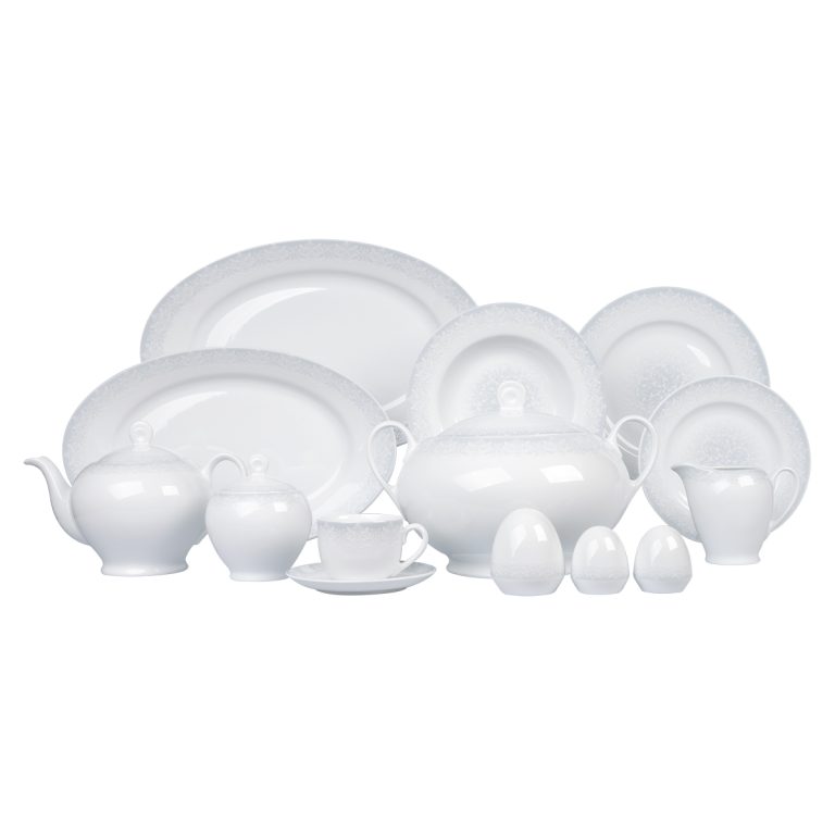 سرویس پذیرایی کامل 102 پارچه چینی زرین مدل سابرینا ایتالیا اف 12 نفره