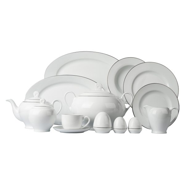 سرویس پذیرایی کامل 102 پارچه چینی زرین مدل سمن ایتالیا اف 12 نفره