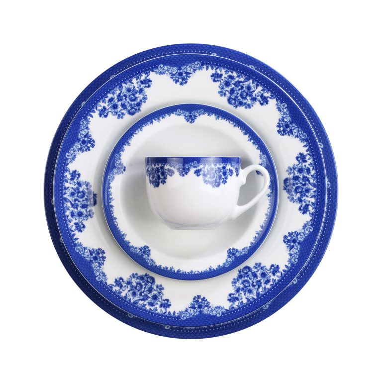 سرویس پذیرایی کامل 102 پارچه چینی زرین مدل 12 نفره فلورانس