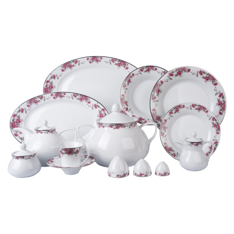 سرویس پذیرایی کامل 108 پارچه چینی زرین مدل آران شهرزاد 12 نفره