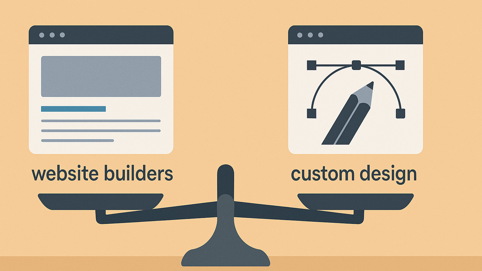 سایتسازها یا طراحی اختصاصی؟ کدام انتخاب منطقیتری است؟