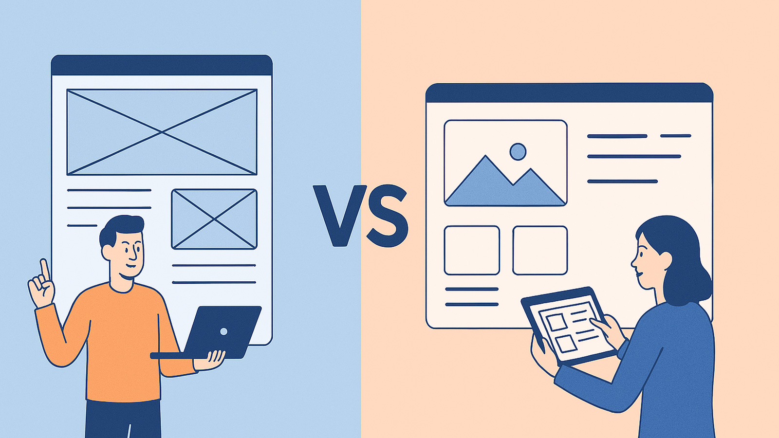 قالب آماده یا طراحی اختصاصی سایت؟ کدام انتخاب بهتری است؟