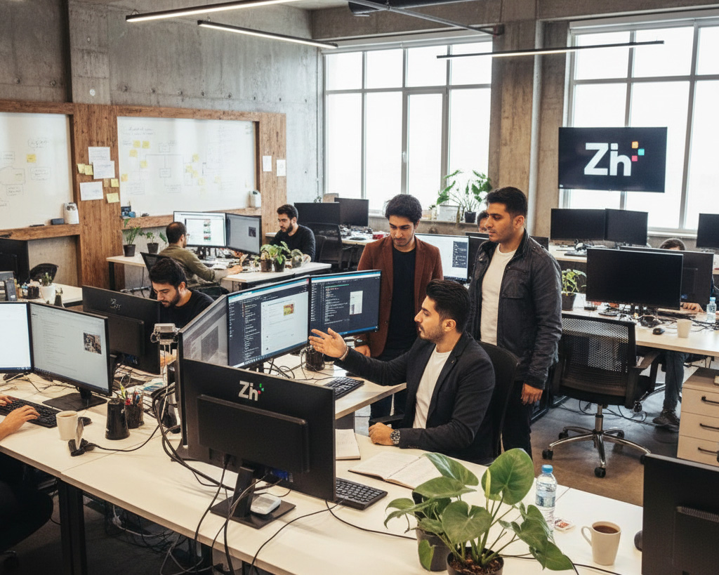 بخش طراحی سایت شرکت ژسوس