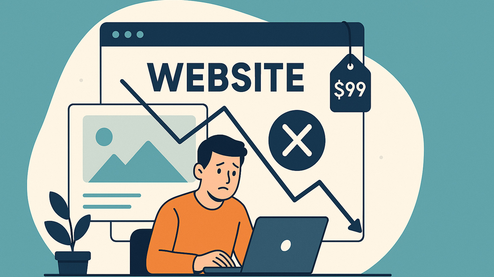 چرا طراحی سایت ارزان معمولاً ضرر است؟