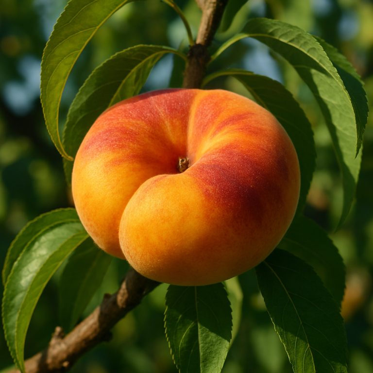 نهال هلو فلت (انجیری) زعفرانی