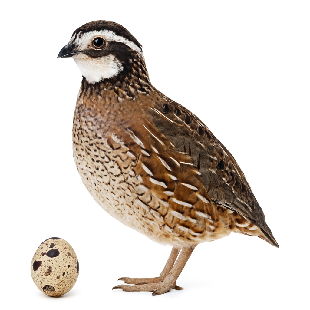 تخم نطفه دار بلدرچین باب وایت تخم نطفه دار بلدرچین باب وایت