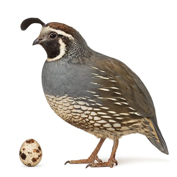 تخم نطفه دار بلدرچین کالیفرنیا