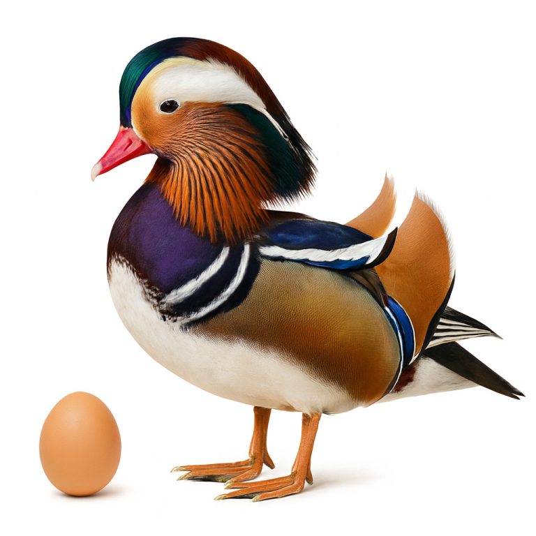 تخم نطفه دار اردک ماندارین