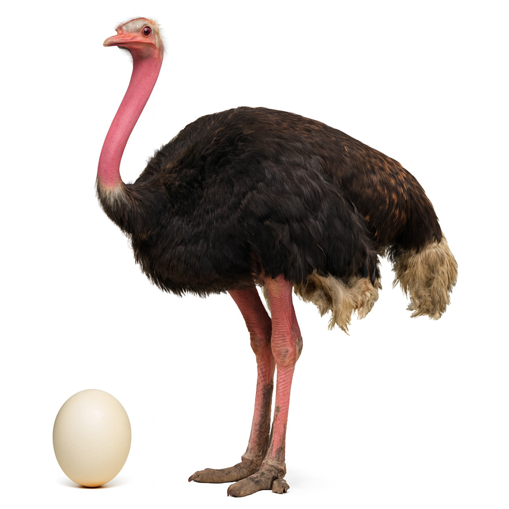 تخم نطفه دار شترمرغ ماسائی تخم نطفه دار شترمرغ ماسائی