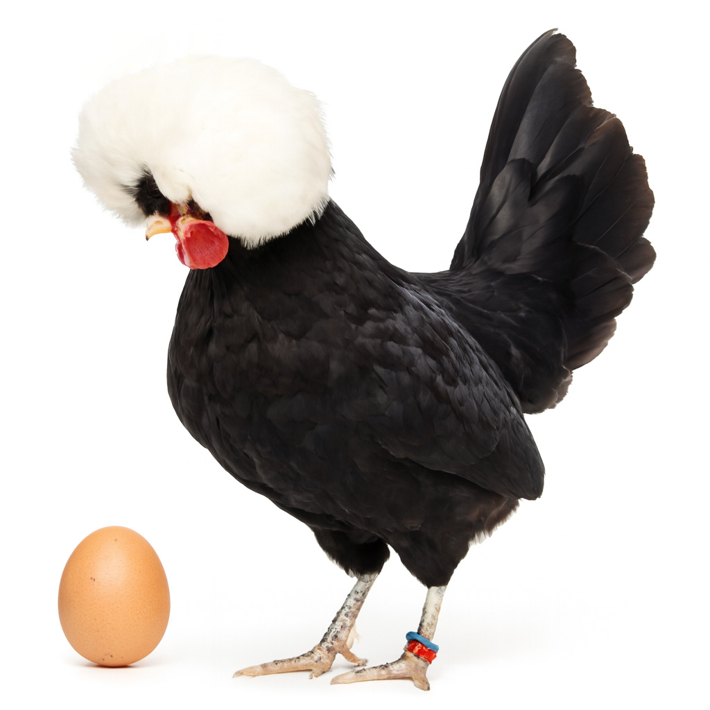 تخم نطفه دار مرغ لهستانی بانتام تخم نطفه دار مرغ لهستانی بانتام