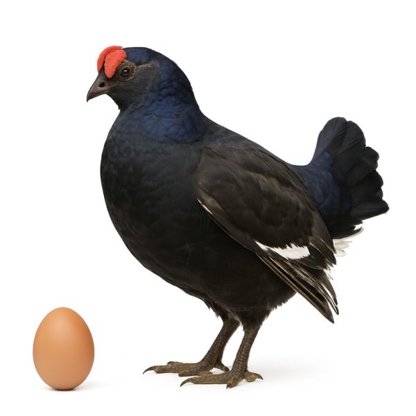 تخم نطفه دار کبک سیاه