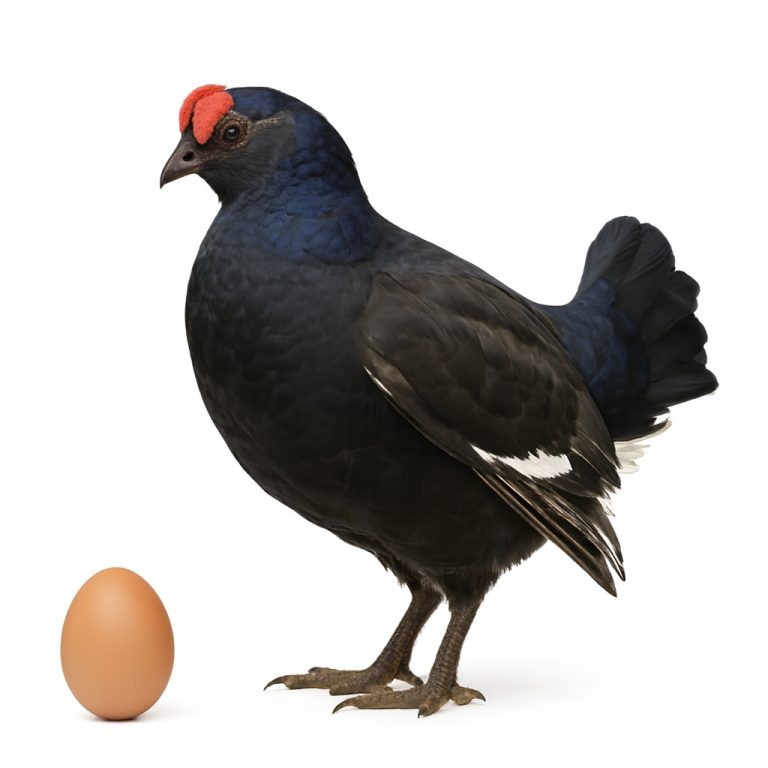 تخم نطفه دار کبک سیاه