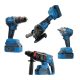 کیت دریل، پیچ گوشتی، بکس و فرز شارژی ویوارکس مدل VR2404-BCK مجموعه 4 عددی